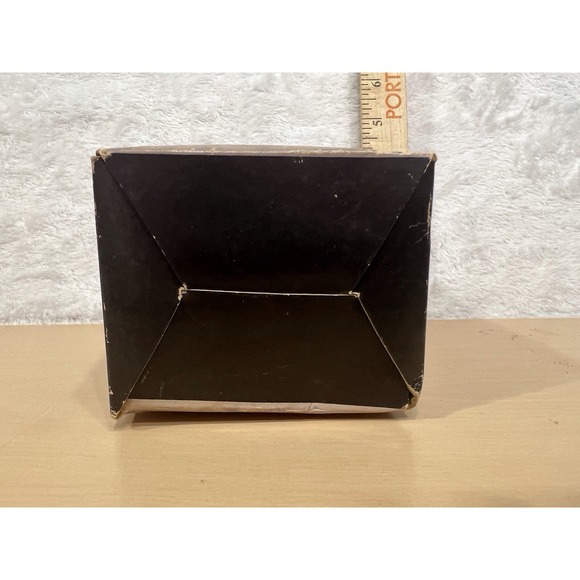 Vintage Silverplated Ducky Coin Bank Wind-Up w/ Key + Scarves Box - Picture 9 of 9